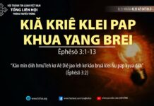 Kiă Kriê Klei Pap Khua Yang Brei – 1/10/2023