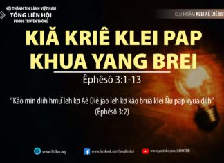 Kiă Kriê Klei Pap Khua Yang Brei – 1/10/2023