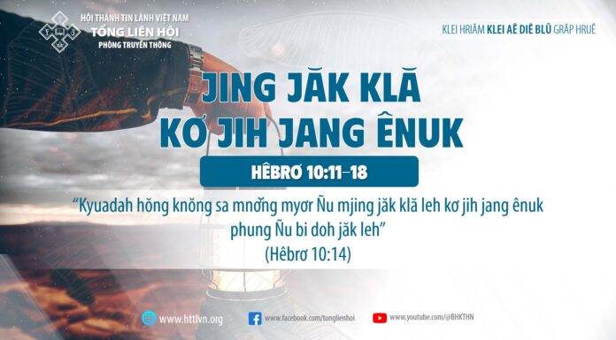 Jing Jăk Klă Kơ Jih Jang Ênuk – 16/9/2023