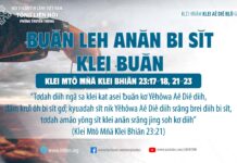 Ƀuăn Leh Anăn Bi Sĭt Klei Ƀuăn – 19/9/2023