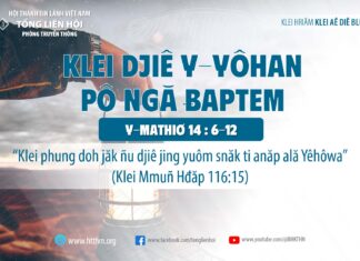 Klei Djiê Y-Yôhan Pô Ngă Ƀaptem – 23/9/2023