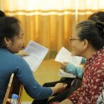 Hình ảnh thì giờ thực hành của các học viên