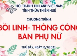 Bồi Linh Thông Công Phụ Nữ Tin Lành Thừa Thiên Huế