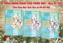 Giới Thiệu Bài Học Lời Chúa Hằng Ngày cho Thiếu Nhi Quý IV/2023