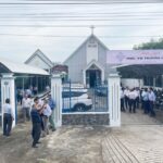 Quanh cảnh Nhà thờ Tin Lành Tân Phú nơi tổ chức chương trình