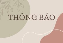 Thông Báo: Điều chỉnh Lịch Huấn Luyện Đặc Trách Thanh Niên KV TP. HCM