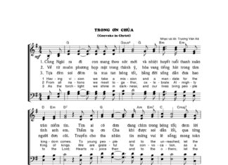 Bài hát: Trong Ơn Chúa