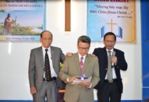 Quảng Nam: Hội Thánh A Chôm 2 Đón Mừng Tân Quản Nhiệm