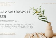 Yuav Sau Raws Li Tseb – 10/10/2023