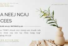 Ua Neej Ncaj Ncees – 15/10/2023