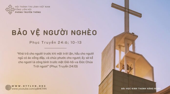 Bảo Vệ Người Nghèo – 18/10/2023