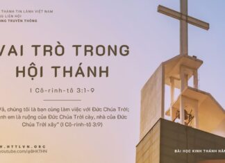 Vai Trò Trong Hội Thánh – 2/10/2023