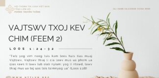 Vajtswv Txoj Kev Chim (Feem 2) – 21/10/2023