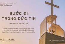 Bước Đi Trong Đức Tin – 24/10/2023