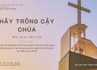 Hãy Trông Cậy Chúa – 26/10/2023