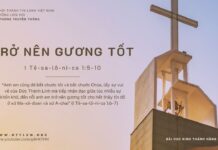 Trở Nên Gương Tốt – 30/10/2023