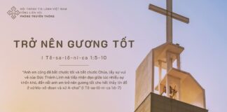 Trở Nên Gương Tốt – 30/10/2023