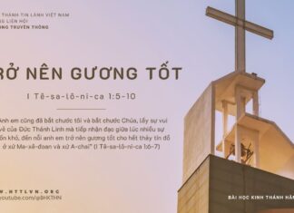 Trở Nên Gương Tốt – 30/10/2023