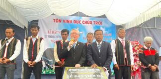 Gia Lai: Khởi Công Xây Dựng Nhà Thờ Tin Lành Phú Cần