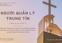 Người Quản Lý Trung Tín – 5/10/2023