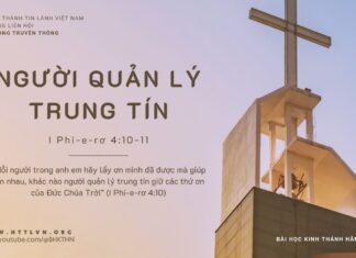 Người Quản Lý Trung Tín – 5/10/2023