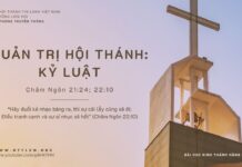 Quản Trị Hội Thánh: Kỷ Luật – 8/10/2023