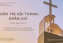 Quản Trị Hội Thánh: Chăm Chỉ – 9/10/2023