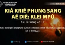 Kiă kriê Phung Sang Aê Diê: Klei Mpŭ – 6/10/2023