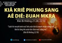 Kiă Kriê Phung Sang Aê Diê: Ƀuah Mkra – 8/10/2023