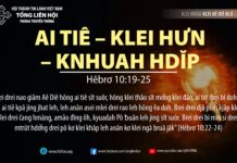 Ai Tiê – Klei Hưn – Knhuah Hdĭp – 13/10/2023