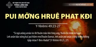 Pui Mơ̆ng Hruê Phat Kđi – 27/10/2023