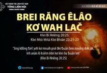 Brei Răng Êlâo Kơ Wah Lač – 29/10/2023