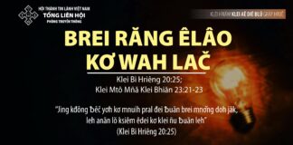 Brei Răng Êlâo Kơ Wah Lač – 29/10/2023