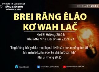 Brei Răng Êlâo Kơ Wah Lač – 29/10/2023