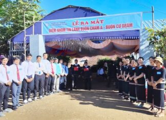 Đắk Lắk: Vui Mừng Thêm 2 Điểm Nhóm Được Ra Mắt