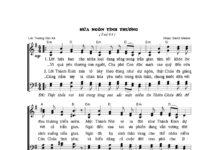 Bài hát Giáng Sinh: HỨA NGÔN TÌNH THƯƠNG