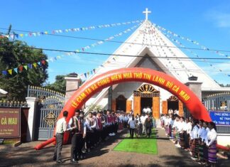 Lễ Cảm Tạ Và Cung Hiến Nhà Thờ Chi Hội Bù Cà Mau, Bình Phước