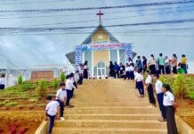 Nam Lâm Đồng: Một Nhà Thờ Mới Được Cung Hiến Cho Chúa