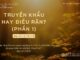 Truyền Khẩu Hay Điều Răn? (Phần 1) – 24/11/2023