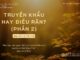Truyền Khẩu Hay Điều Răn? (Phần 2) – 25/11/2023