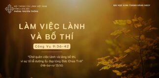 Làm Việc Lành Và Bố Thí – 4/11/2023