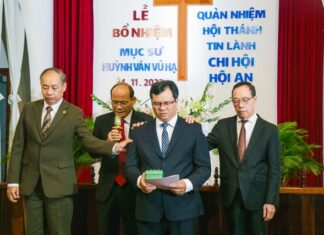 Quảng Nam: Bổ Nhiệm Quản Nhiệm Hội Thánh Hội An