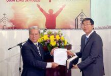 Tiền Giang: Lễ Cảm Tạ Và Công Bố Thành Lập Điểm Nhóm Quơn Long