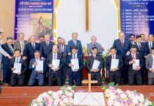 Bình Phước: Lễ Tấn Phong Mục Sư Khu Vực II Cho 8 Vị Mục Sư Nhiệm Chức