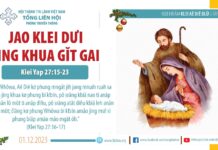 Jao Klei Dưi Jing Khua Gĭt Gai – 1/12/2023