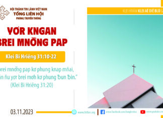 Yơr Kngan Brei Mnơ̆ng Pap – 3/11/2023