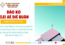 Đăo Kơ Klei Aê Diê Ƀuăn – 11/11/2023