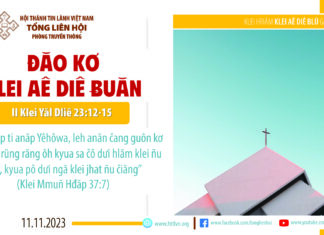 Đăo Kơ Klei Aê Diê Ƀuăn – 11/11/2023