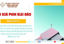 Gĭr Djă Pioh Klei Đăo – 14/11/2023