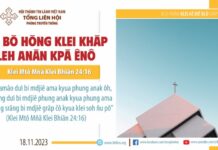 Pô Bŏ Hŏng Klei Khăp Leh Anăn Kpă Ênô – 18/11/2023